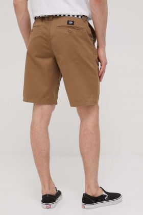 Vans pantaloni scurți bărbați, culoarea maro VN0A5FJXDZ91-DIRT