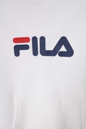 Fila bluza copii culoarea verde, cu glugă, cu imprimeu