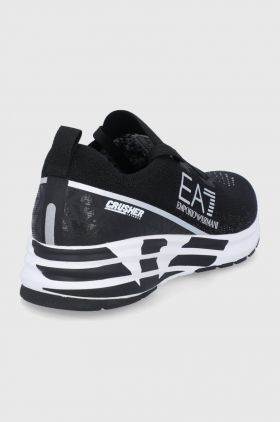 EA7 Emporio Armani pantofi culoarea negru