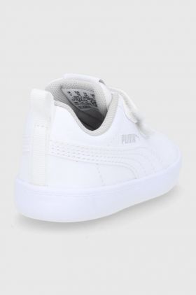 Puma pantofi copii 371544. culoarea alb