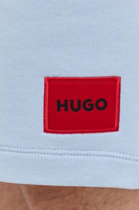 HUGO pantaloni scurți din bumbac culoarea negru 50466196