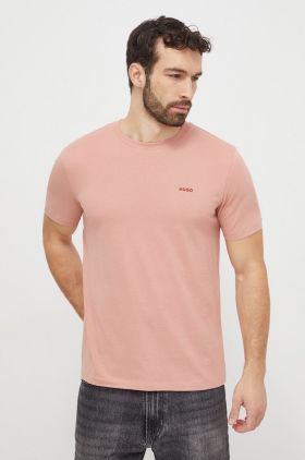 HUGO tricou din bumbac bărbați, uni 50466158