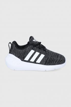 adidas Originals pantofi copii Swift Run GW8180 culoarea negru