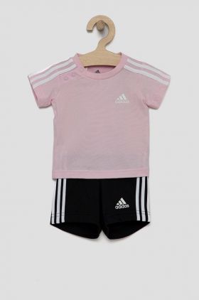 adidas set de bumbac pentru copii HF1906 culoarea roz