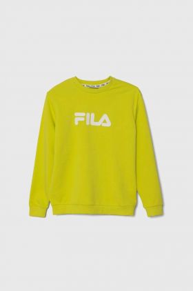 Fila bluza copii culoarea galben, cu imprimeu