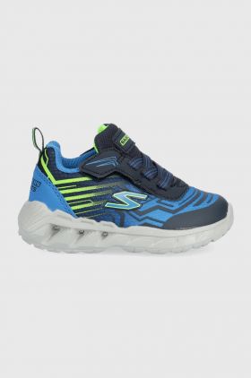 Skechers pantofi copii culoarea albastru marin