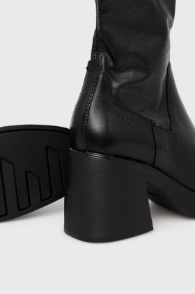Vagabond Shoemakers botine Brooke femei, culoarea negru, cu toc drept