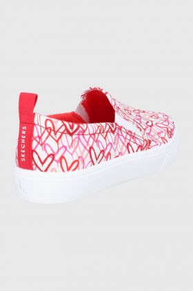 Skechers tenisi femei, culoarea rosu