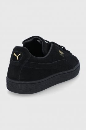 Puma sneakers de piele întoarsă Suede Classic XXI culoarea negru 37491512 374915