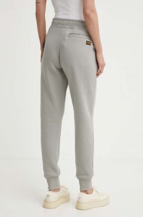 G-Star Raw pantaloni de trening culoarea bej, neted