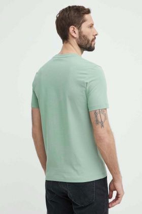 BOSS tricou din bumbac bărbați, culoarea negru, uni 50468347