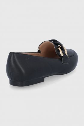 Answear Lab mocasini femei, culoarea negru, cu toc plat