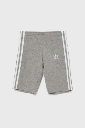 adidas Originals pantaloni scurti copii HD2039 culoarea gri, cu imprimeu