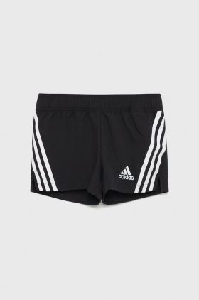 adidas Performance pantaloni scurti copii HD4344 culoarea negru, cu imprimeu