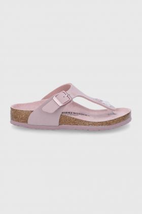 Birkenstock slapi copii culoarea violet