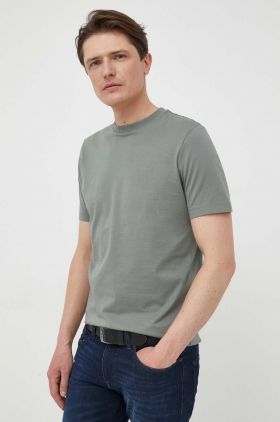 BOSS tricou din bumbac bărbați, culoarea negru, uni 50468347