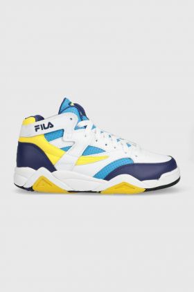 Fila sneakers din piele M-squad culoarea alb