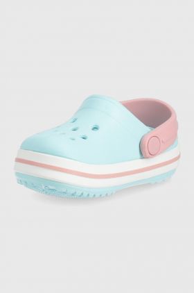 Crocs slapi copii culoarea verde