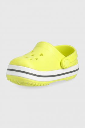 Crocs slapi copii culoarea verde