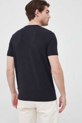 Karl Lagerfeld tricou bărbați, culoarea negru, cu imprimeu 500221.755027