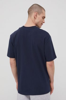 Karl Kani tricou din bumbac culoarea albastru marin, cu imprimeu