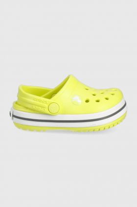 Crocs slapi copii culoarea verde