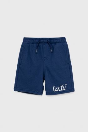 Levi's pantaloni scurti copii culoarea albastru marin,