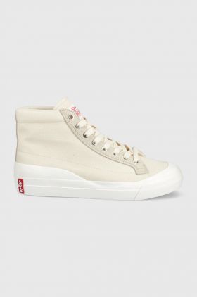 Levi's tenisi Ls1 High barbati, culoarea bej