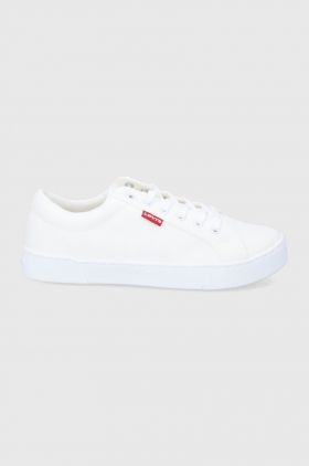 Levi's tenisi Malibu 2.0 femei, culoarea alb