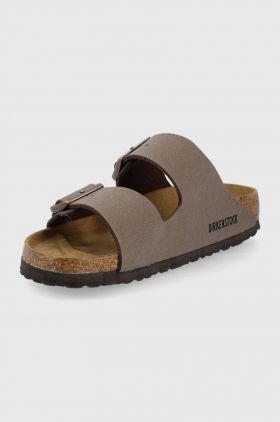 Birkenstock papuci femei, culoarea maro 151183-151183