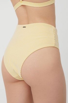 Superdry chiloti de baie culoarea galben