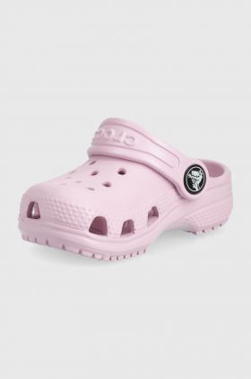 Crocs slapi copii culoarea violet