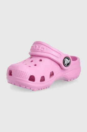 Crocs slapi copii culoarea violet