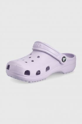 Crocs slapi copii culoarea violet