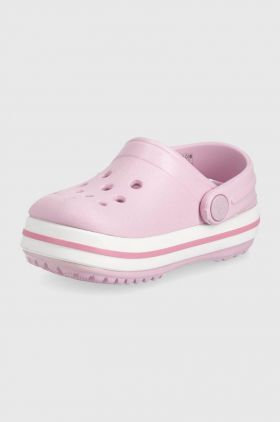 Crocs slapi copii culoarea roz