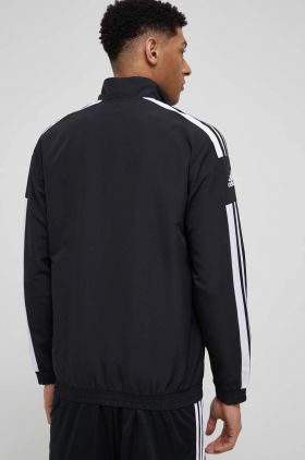 adidas Performance geacă Squadra 21 GK9549 bărbați, culoarea negru, de tranziție GK9549