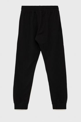 CMP pantaloni copii culoarea negru, neted