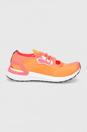 adidas by Stella McCartney pantofi de alergat Ultraboost culoarea portocaliu