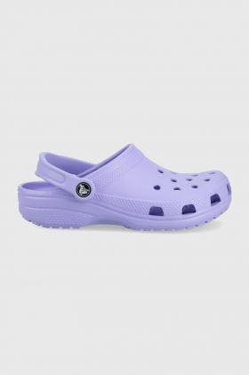 Crocs papuci culoarea violet