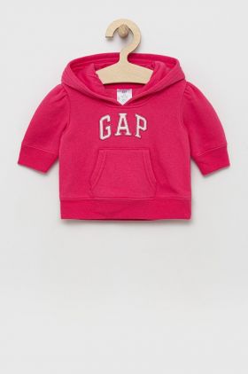 GAP bluza copii culoarea violet, cu imprimeu