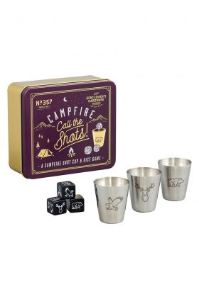 Gentelmen's Hardware Campfire Drinking Kit - Joc de băut