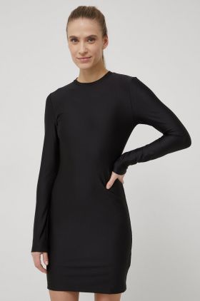 Puma rochie Crystal G. 535069 culoarea negru, mini, mulata