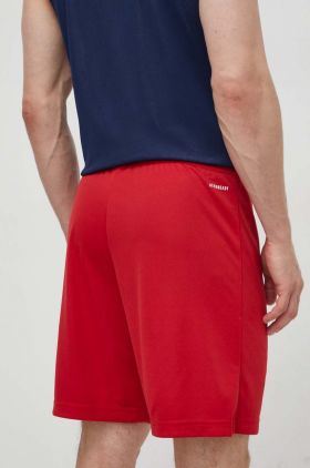 adidas Performance pantaloni scurți de antrenament Entrada 22 H61735 bărbați, culoarea roșu H61735