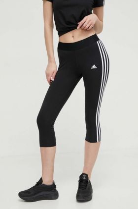 adidas colanți HG5880 femei, culoarea negru, cu imprimeu  HG5880