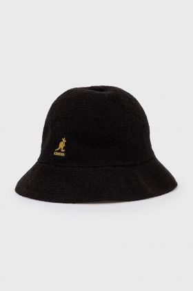 Kangol pălărie culoarea negru 0397BC.BG991-BG991