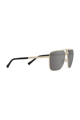 Versace ochelari de soare barbati, culoarea auriu