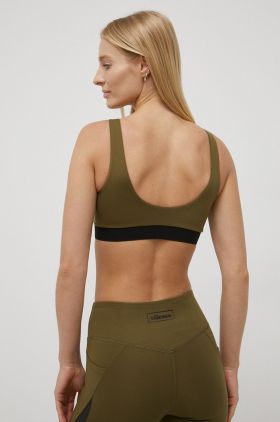 Ellesse sutien culoarea verde, neted