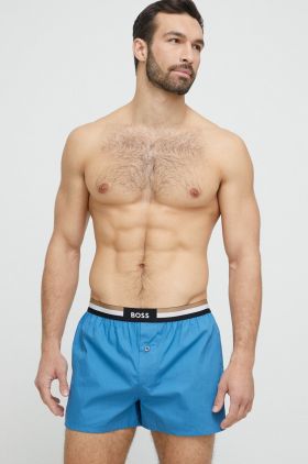 BOSS boxeri de bumbac 2-pack culoarea violet 50469762