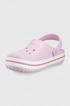 Crocs slapi copii culoarea turcoaz