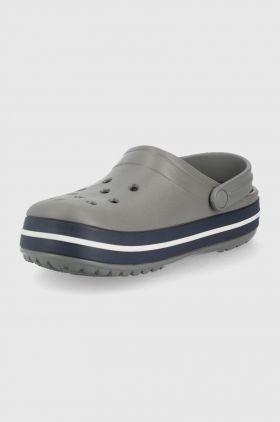 Crocs slapi copii culoarea gri